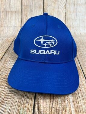 Subaru Gear K Products Blue Adjustable  Embroidered Logo Hat